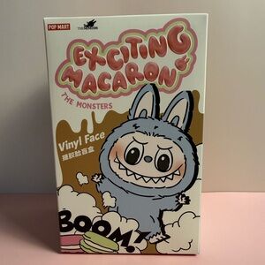 Authentic Pop Mart The Monsters Exciting Macaron Vinyl Face Blind Box